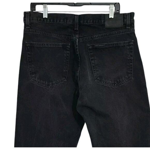 Harley Davidson Men's Black Label Black Wash Jeans 36 X 32 - Picture 4 of 9